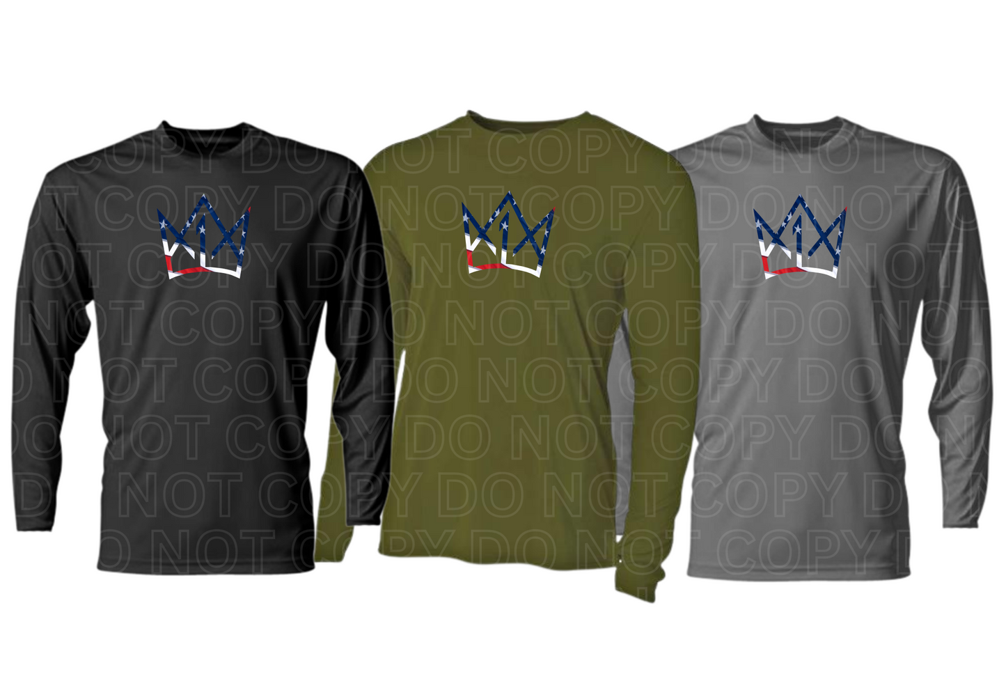 Patriotic Performance Long Sleeve T-Shirt