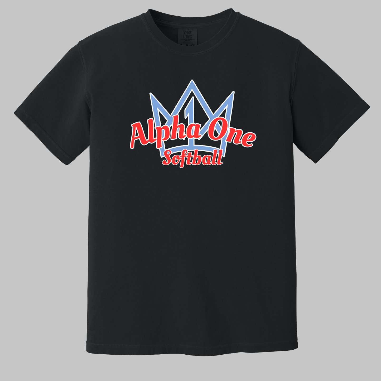 Alpha One Softball Crown T-Shirt