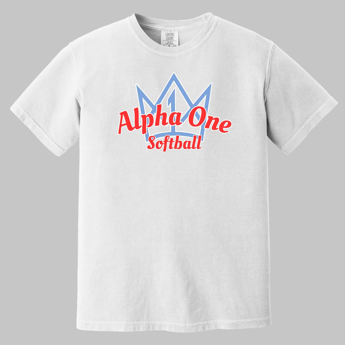 Alpha One Softball Crown T-Shirt