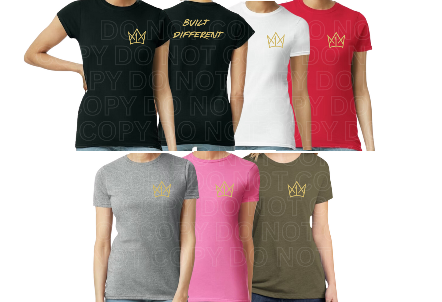 Women's Built Different T-Shirt
