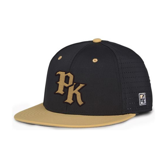 Pearland Kings Black and Gold Game Hat