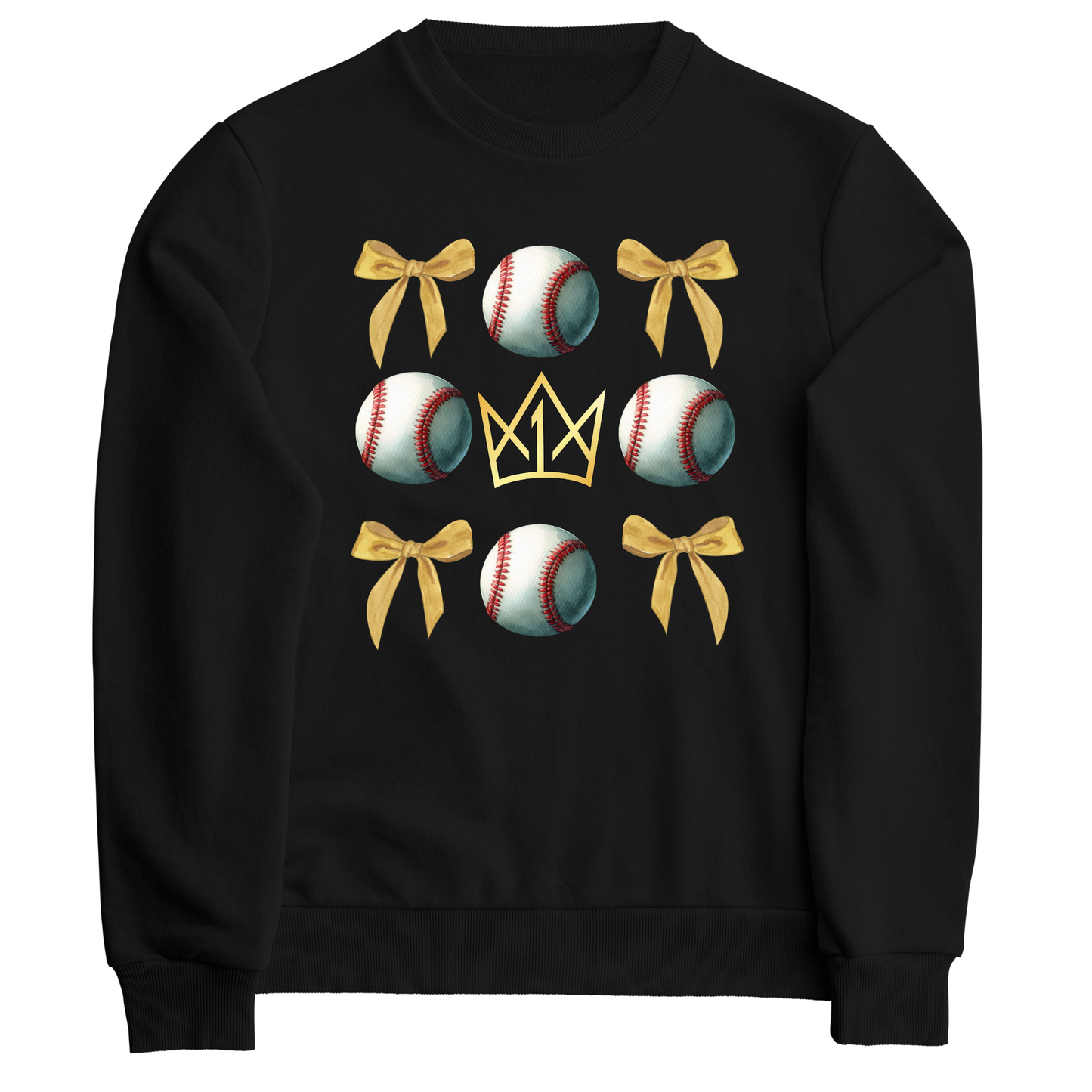 Vintage Bow Baseball Alpha One Crew Neck