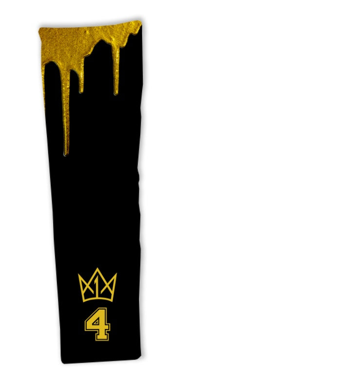 Gold Drip Compression Sleeve